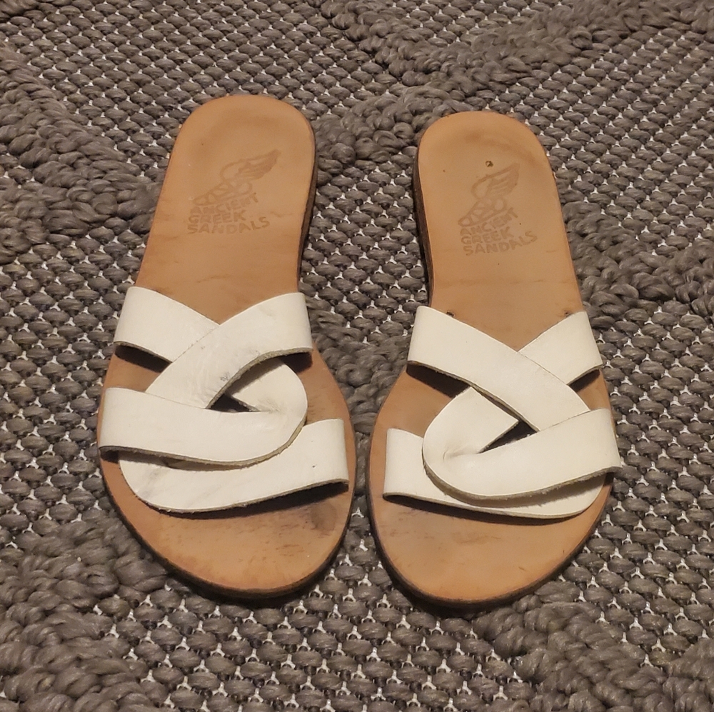 Ancient Greek Desmos Sandals size 7 in GUC